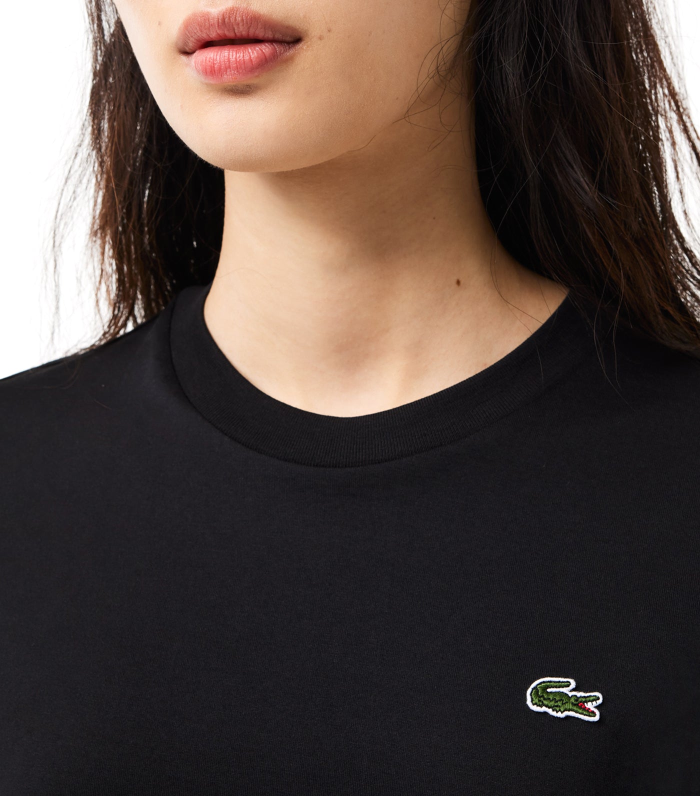 Relaxed Fit Lightweight Cotton Pima Jersey T-Shirt Black