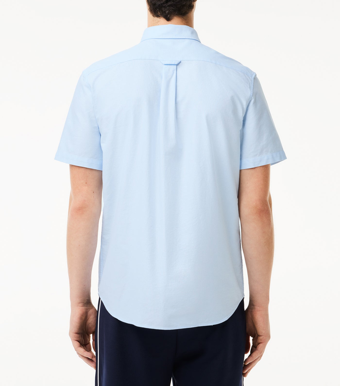 Regular Fit Short Sleeved Oxford Shirt White/Overview