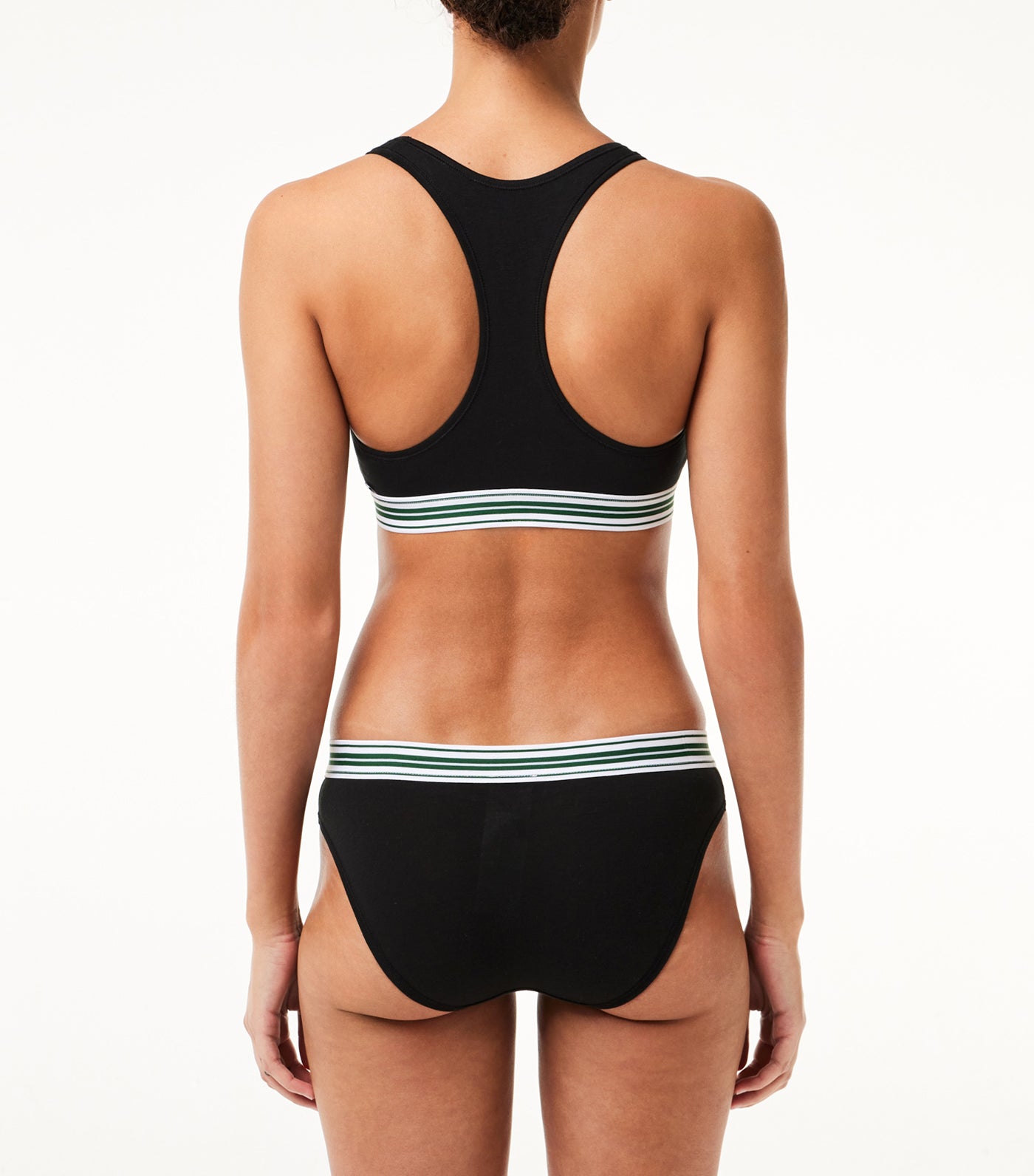 Contrast Logo Waist Briefs Black