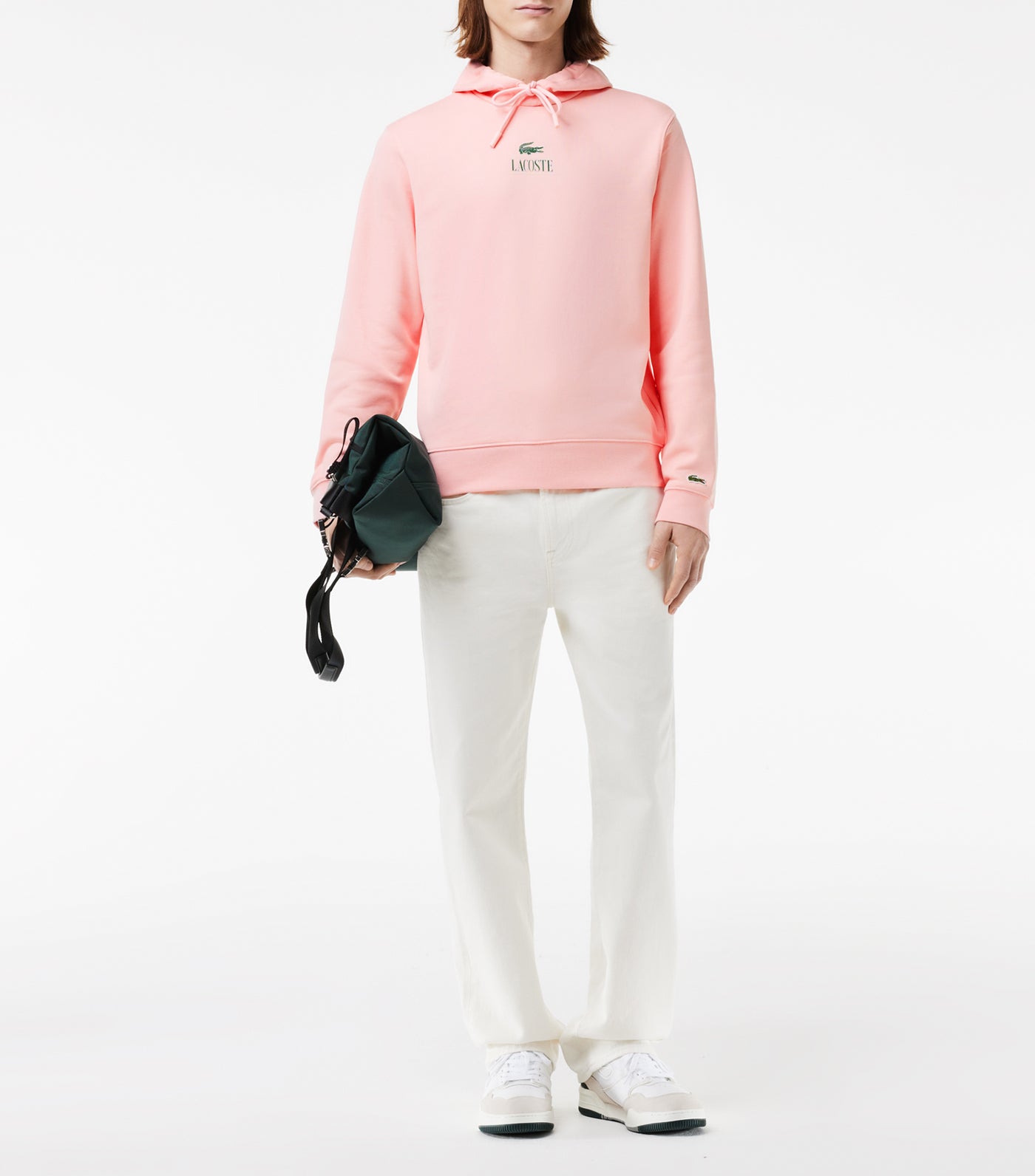 Lacoste Print Jogger Hoodie Waterlily