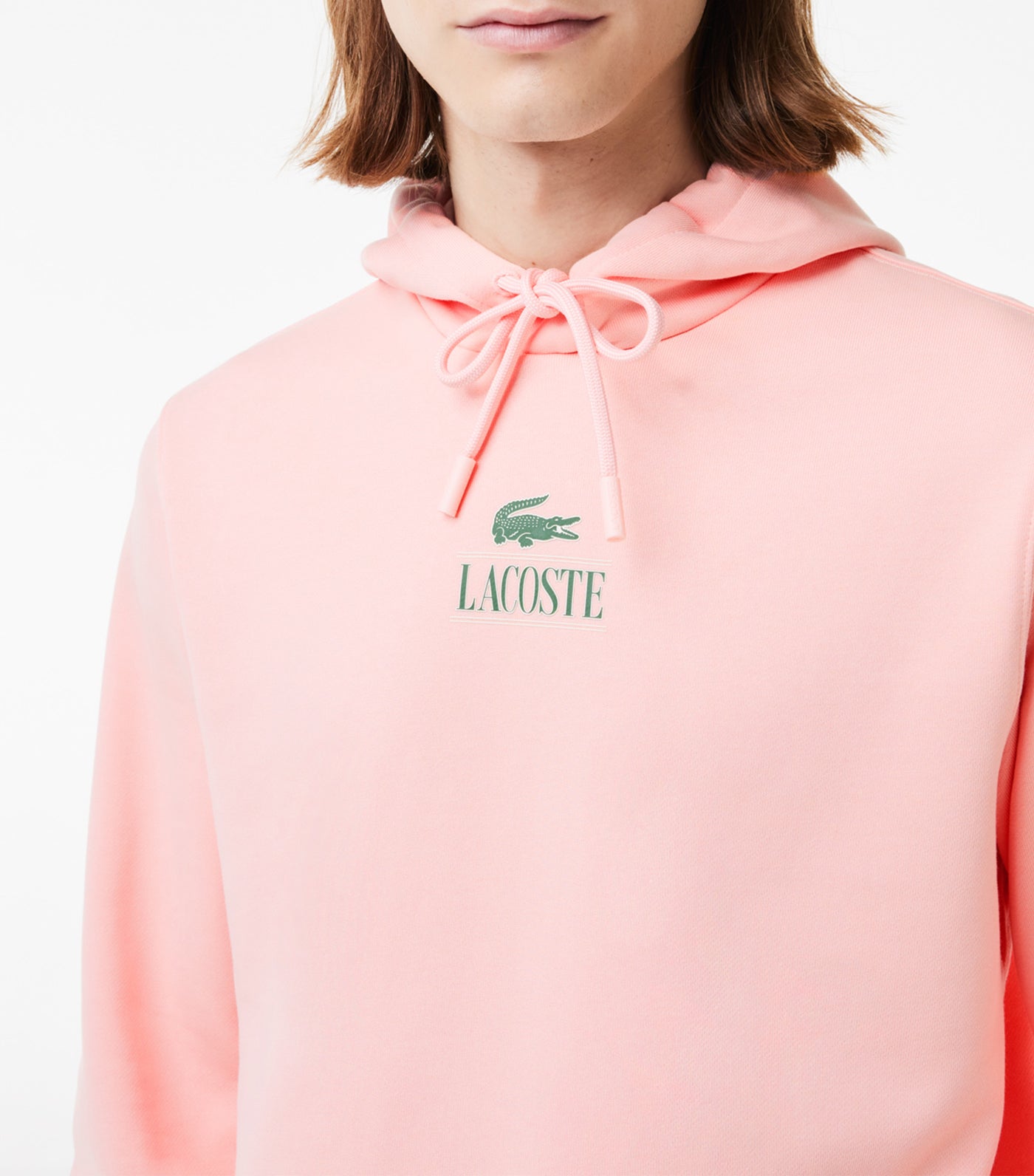 Lacoste Print Jogger Hoodie Waterlily