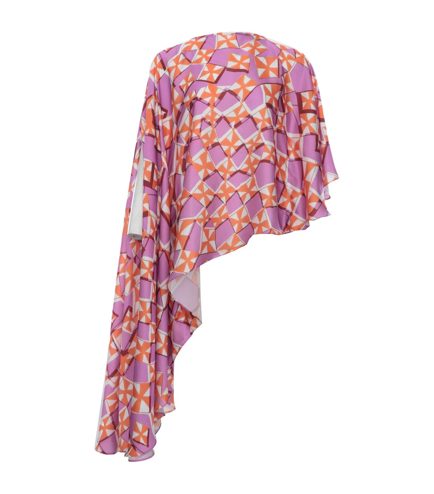 Irrda Asymmetrical Blouse Multi