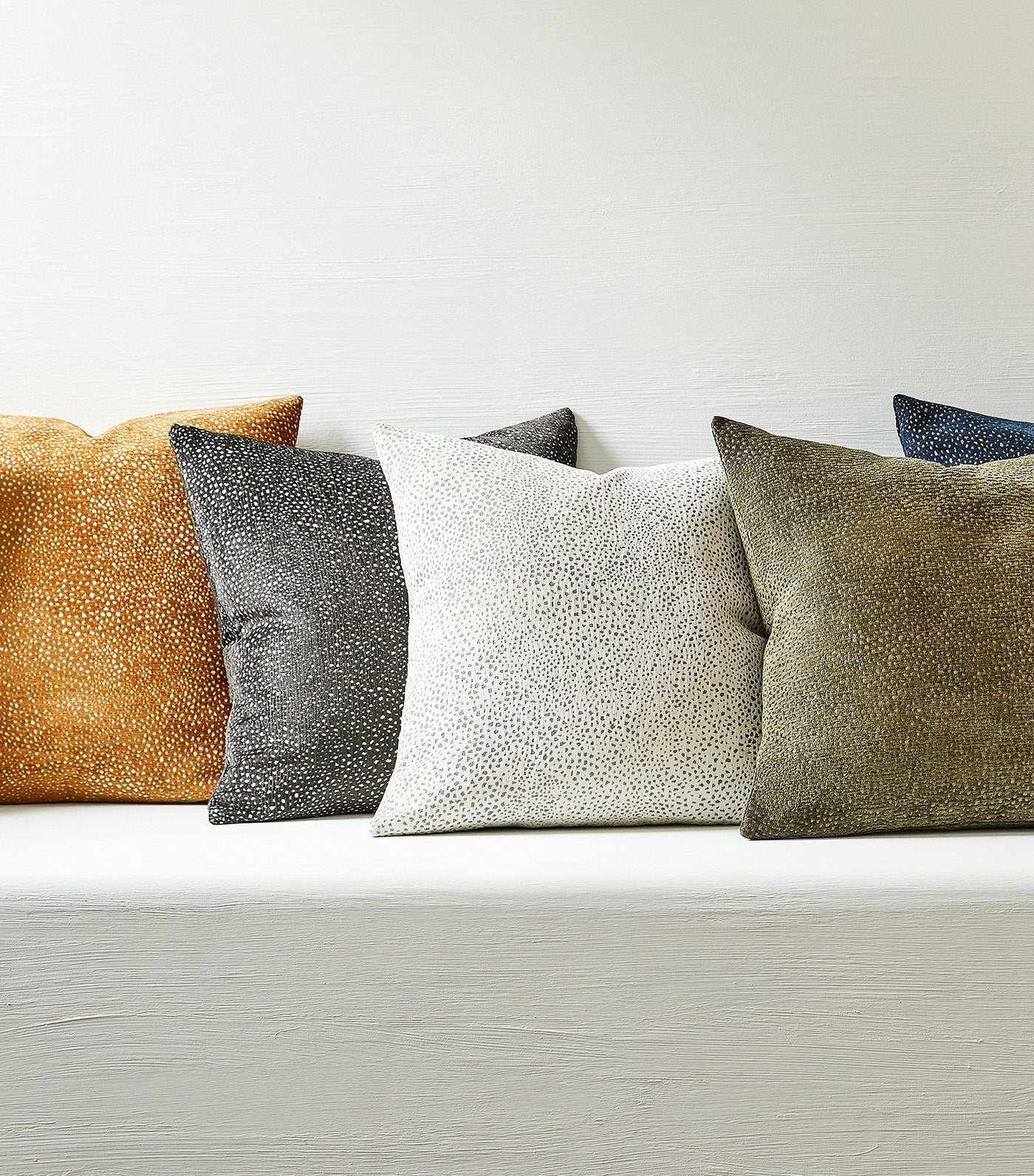 Dotted Chenille Jacquard Pillow Cover