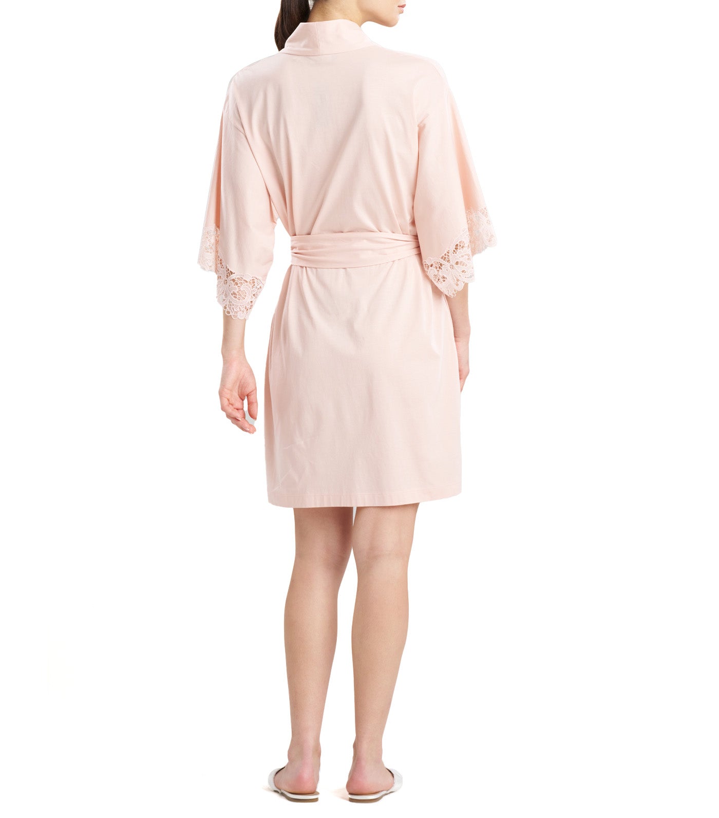 Bliss Harmony Lace Applique Wrap Primrose Pink