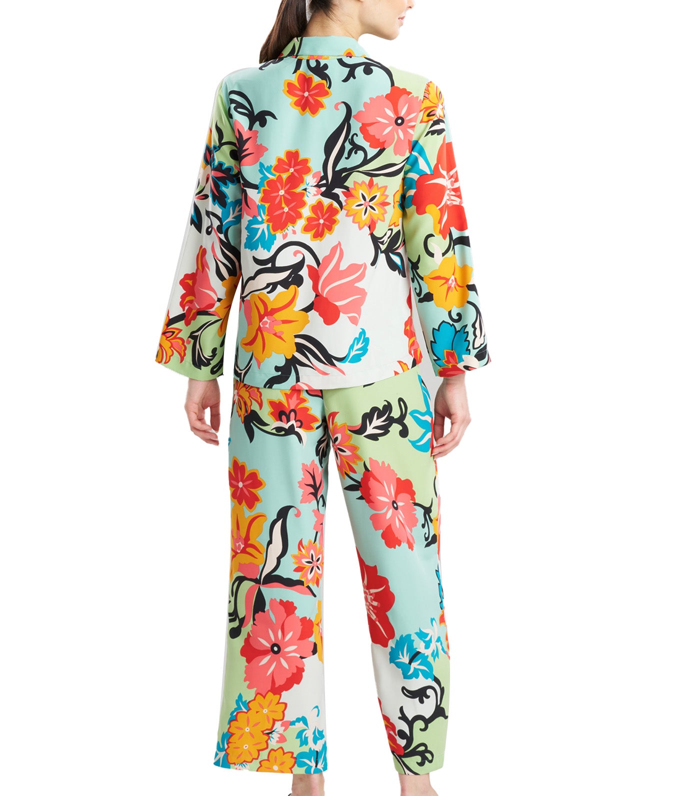 Marbella Notch Pj Blue Multi