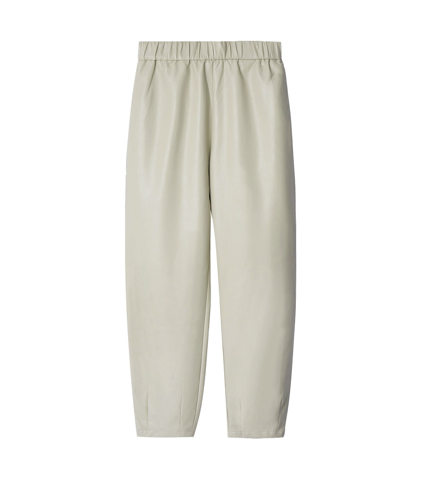 Non-Leather Leather Jogger Taupe