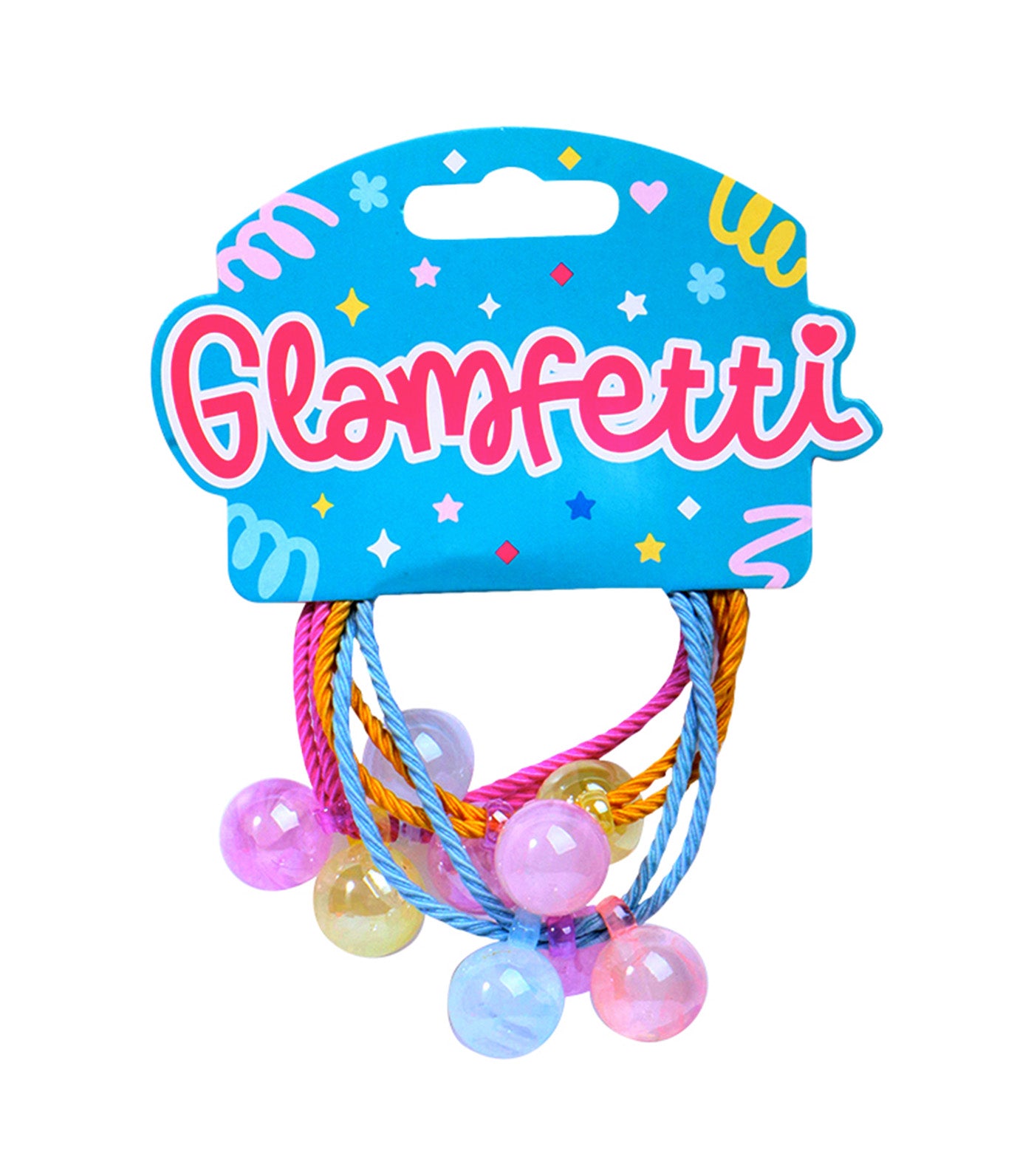 Bubble Gum Hair Ties 3-Piece Set