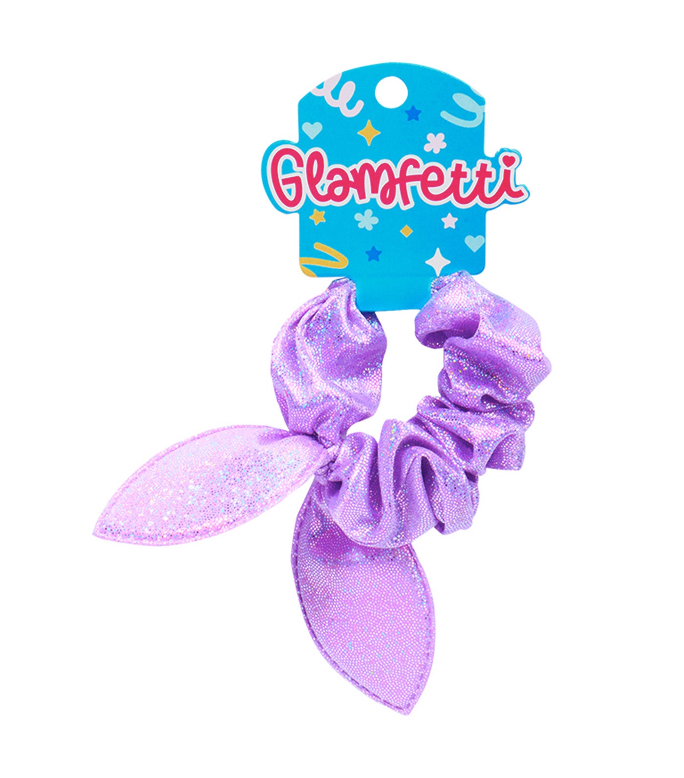 Scrunchie Bow Purple