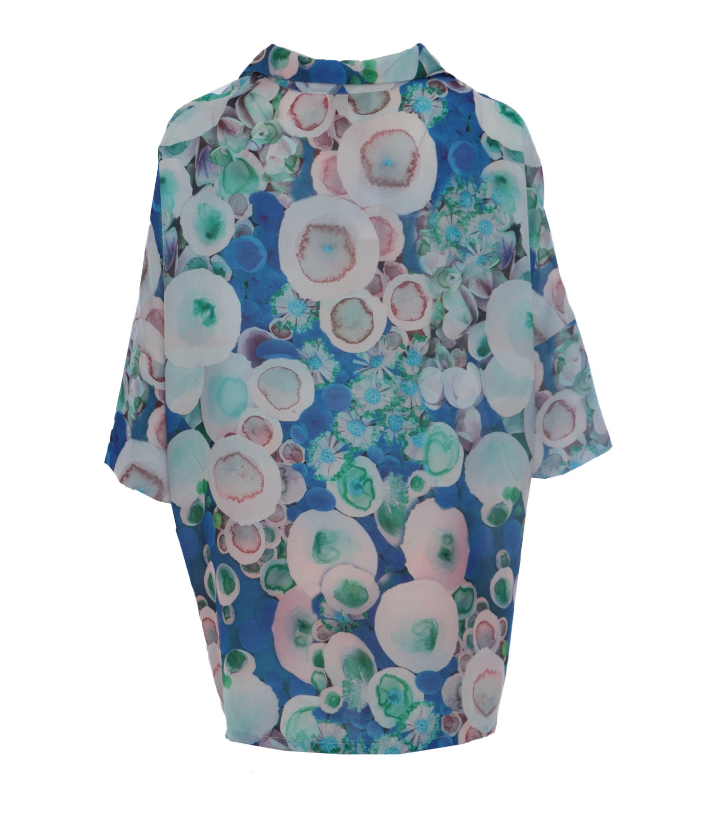 Nirra Collared Loose Blouse Multi