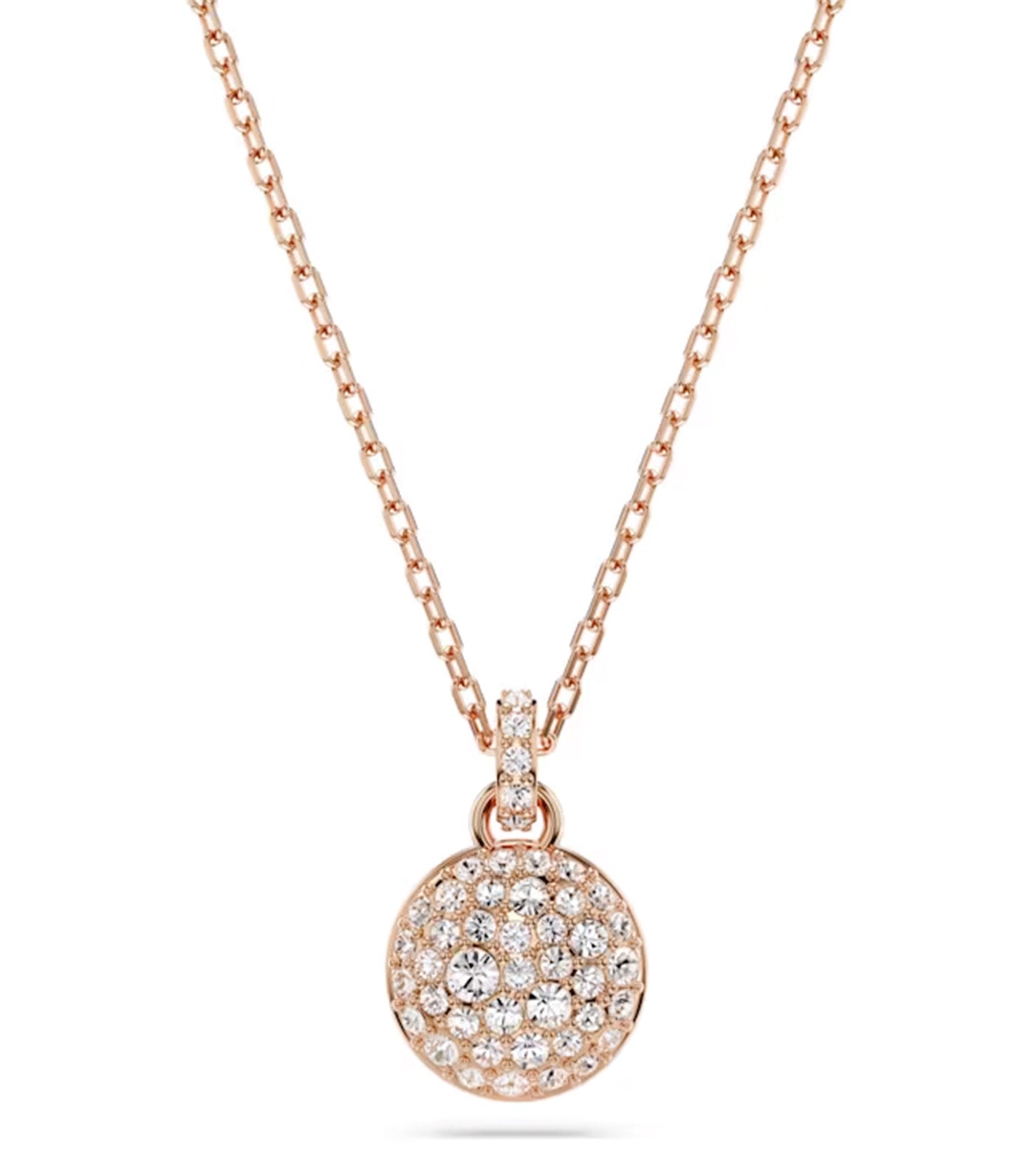 Meteora Pendant White Rose Gold-Tone Plated