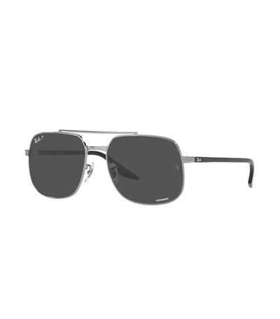 RB3699 Sunglasses Black and Dark Gray