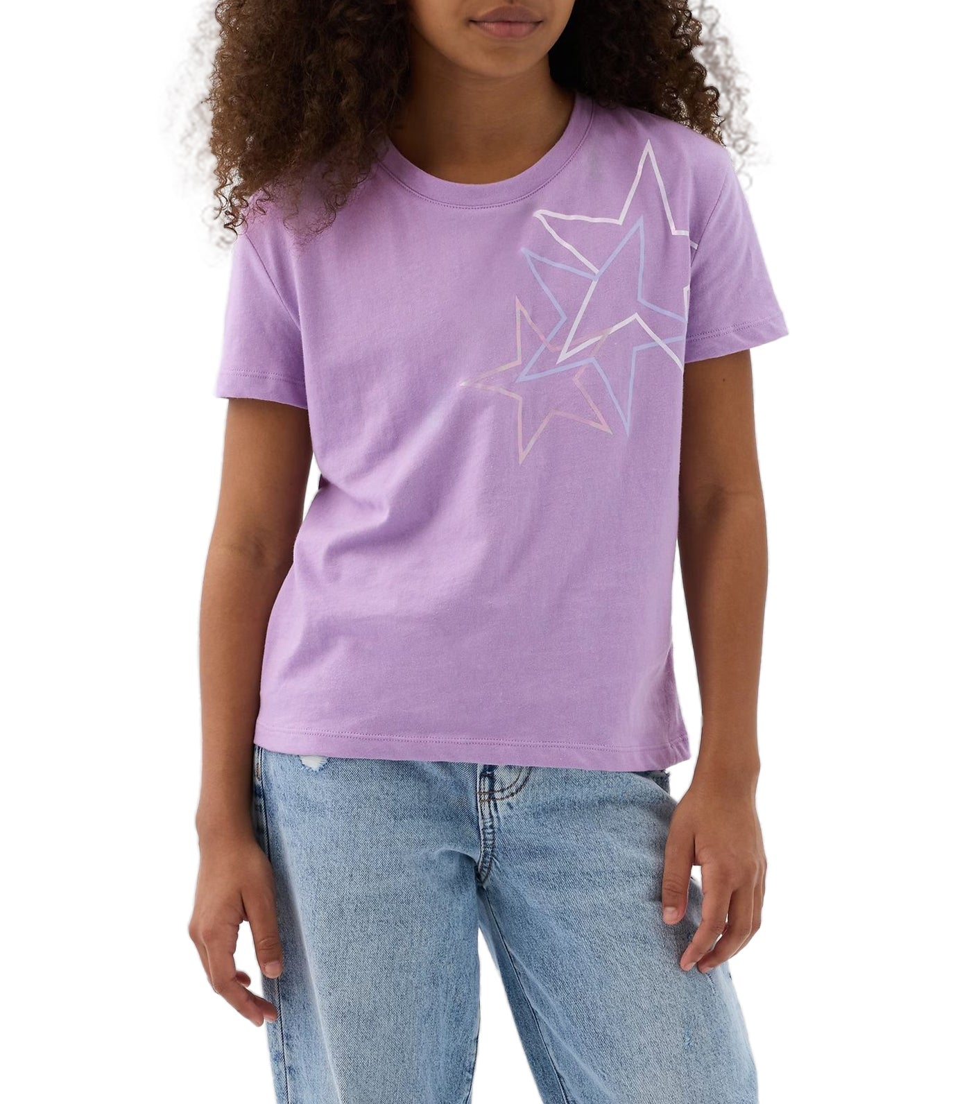 Kids Graphic T-Shirt - Purple Tune