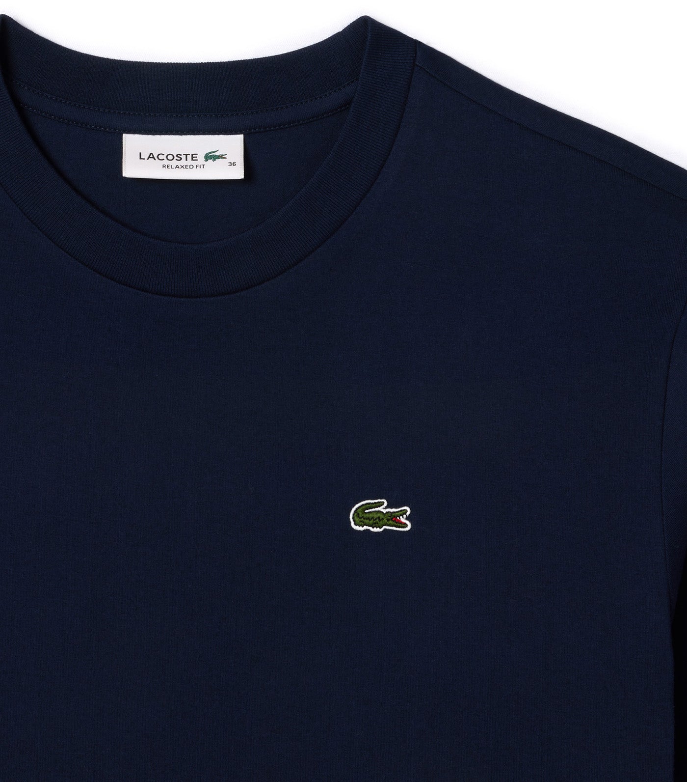 Relaxed Fit Lightweight Cotton Pima Jersey T-Shirt Navy Blue