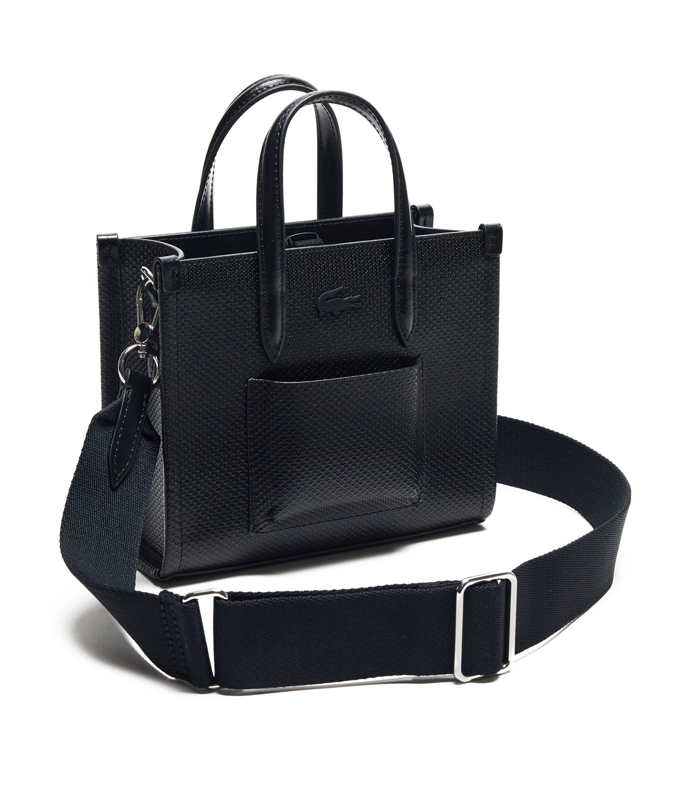 Mini Chantaco Leather Tote Noir