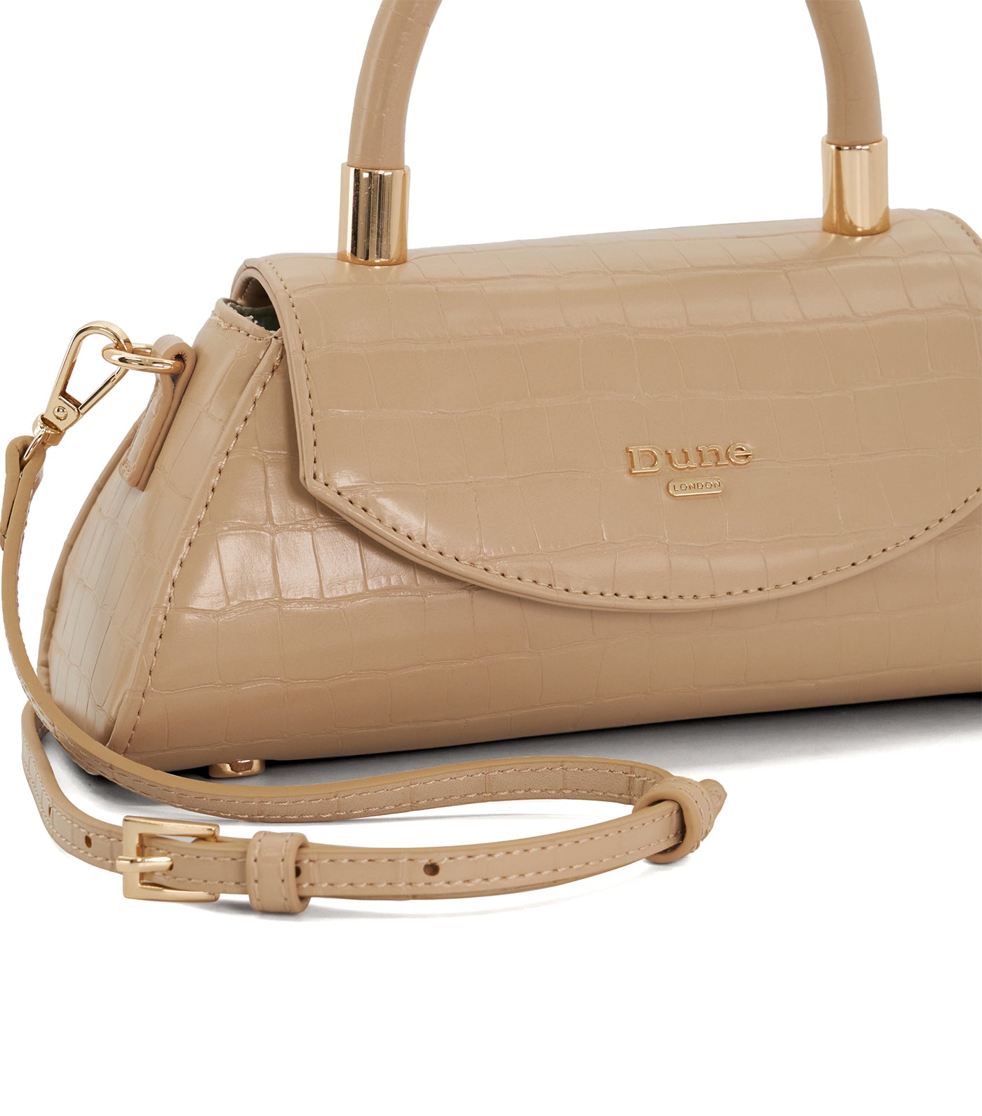 Bini Mini Grab Bag Nude-Croc Synthetic