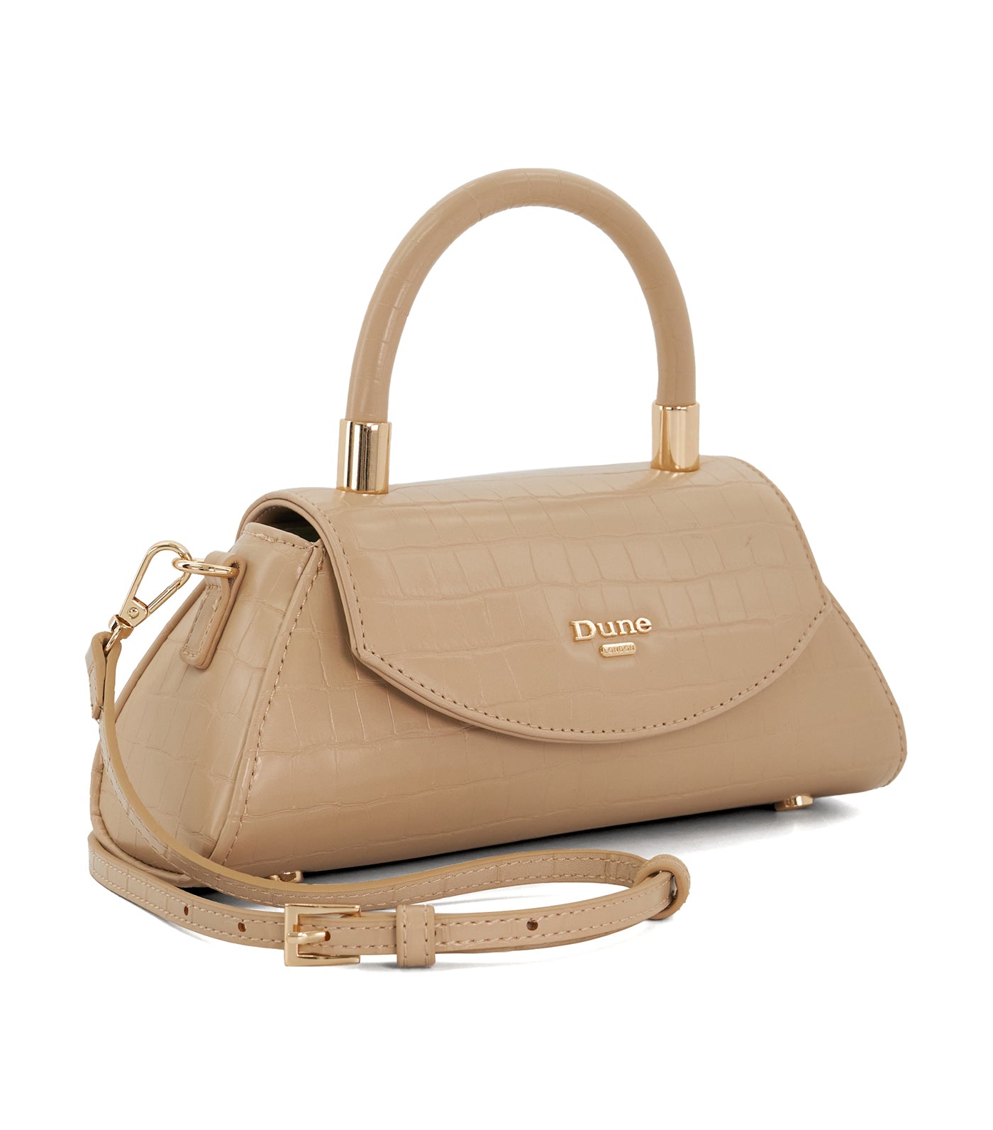 Bini Mini Grab Bag Nude-Croc Synthetic