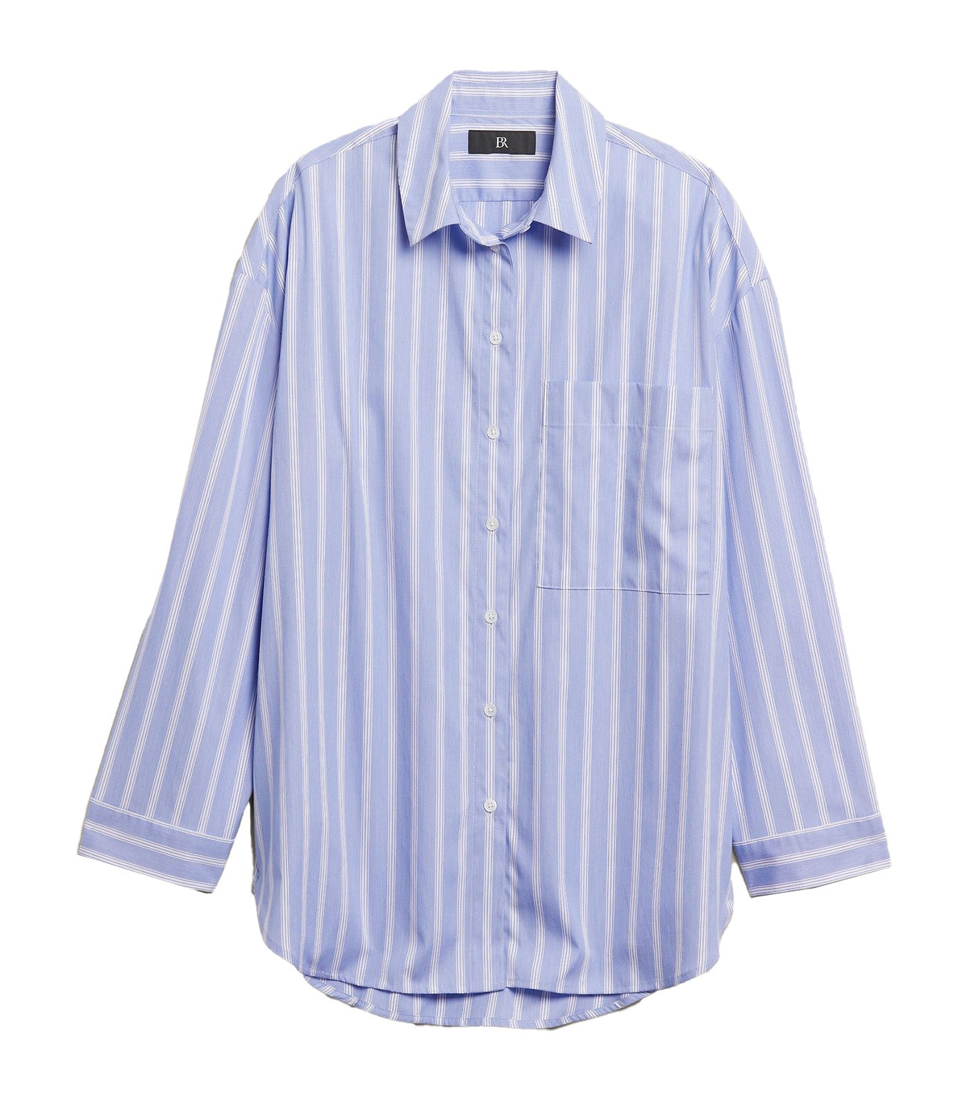 The Oversized Shirt Blue