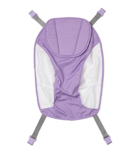 Mega Anti-Mould Folding Bathtub with Bath Net Purple