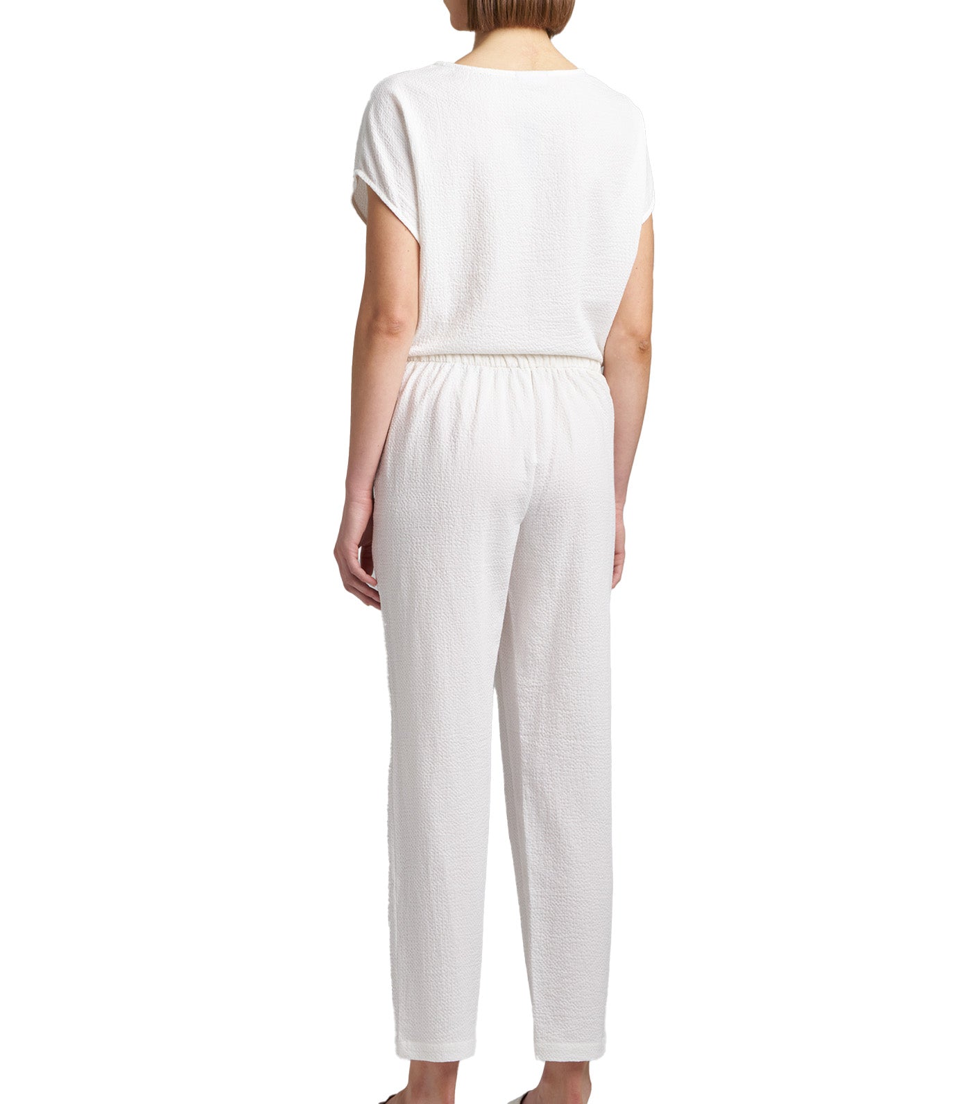 Onsen Slim Pants White