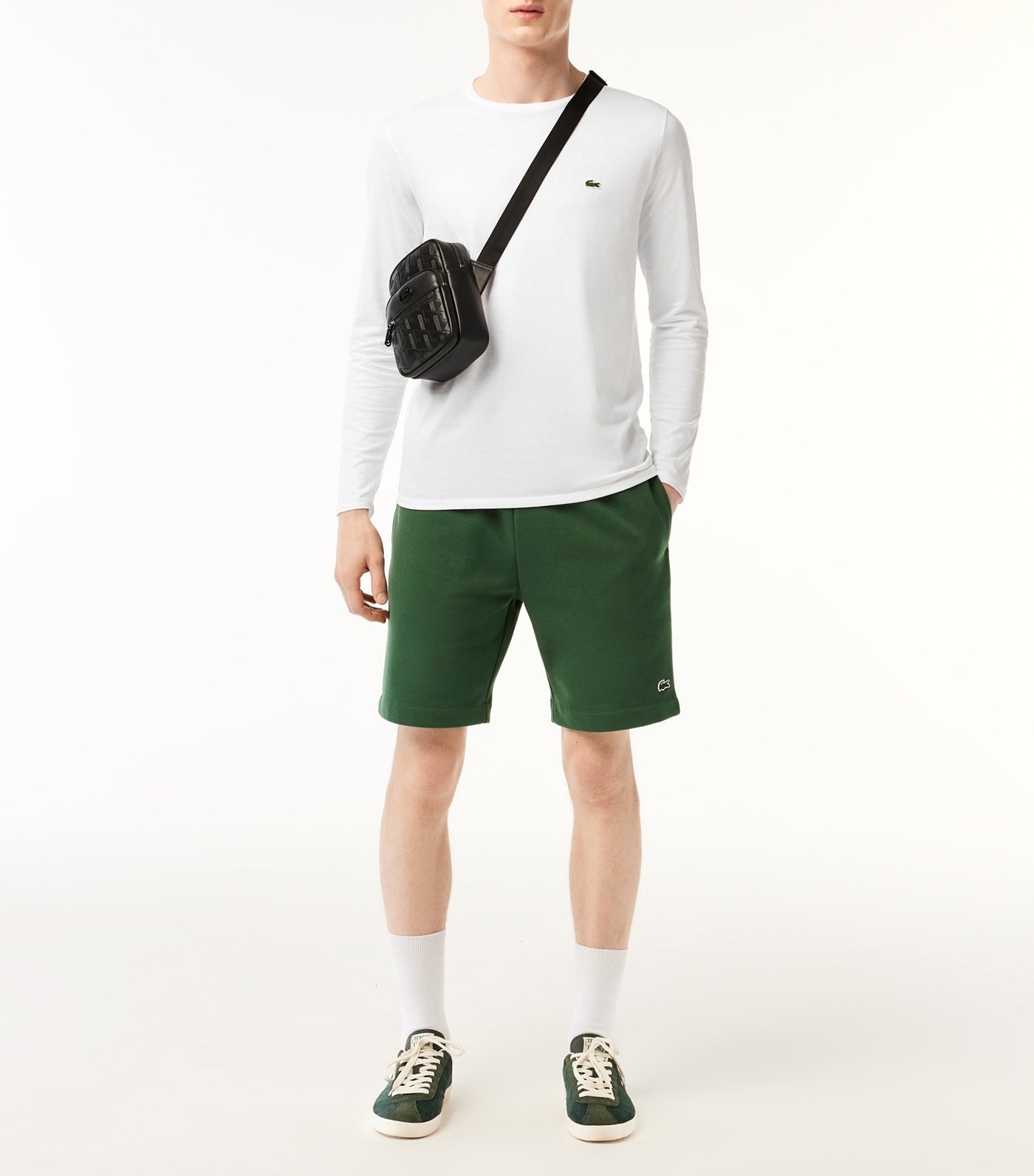 Men's Nomogramme Small Crossover Bag Noir