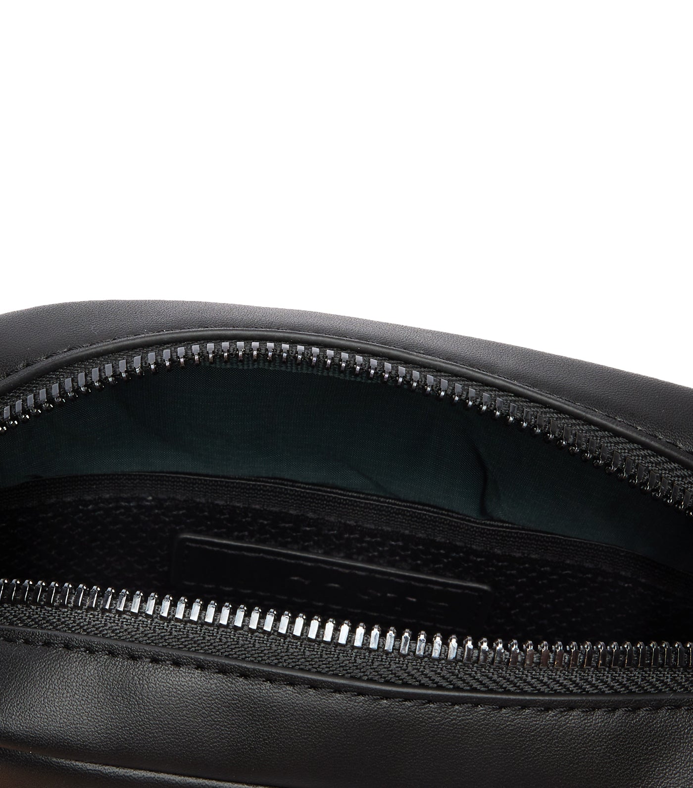 Men's Nomogramme Leather Print Vertical Satchel Noir