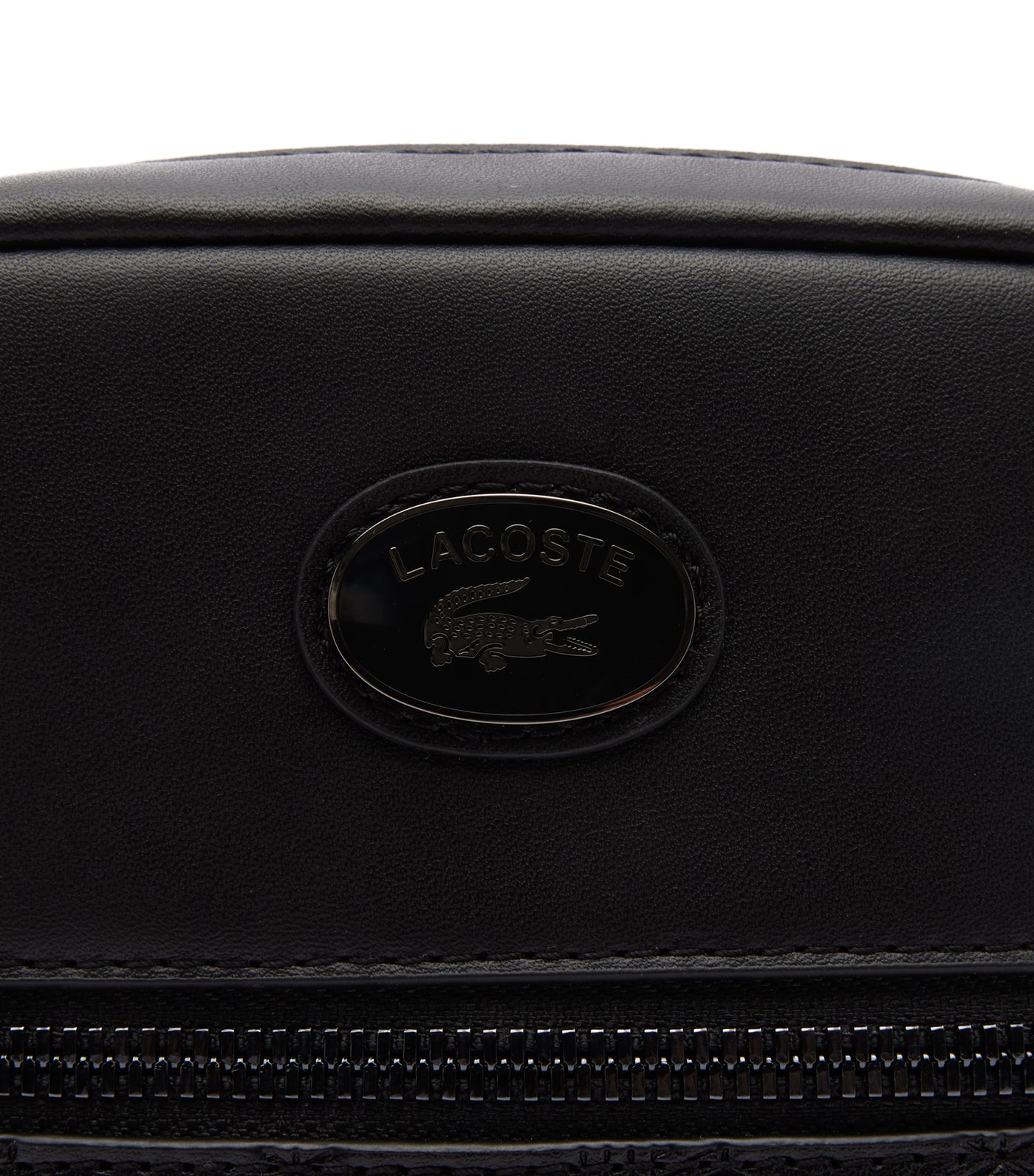 Men's Nomogramme Leather Print Vertical Satchel Noir