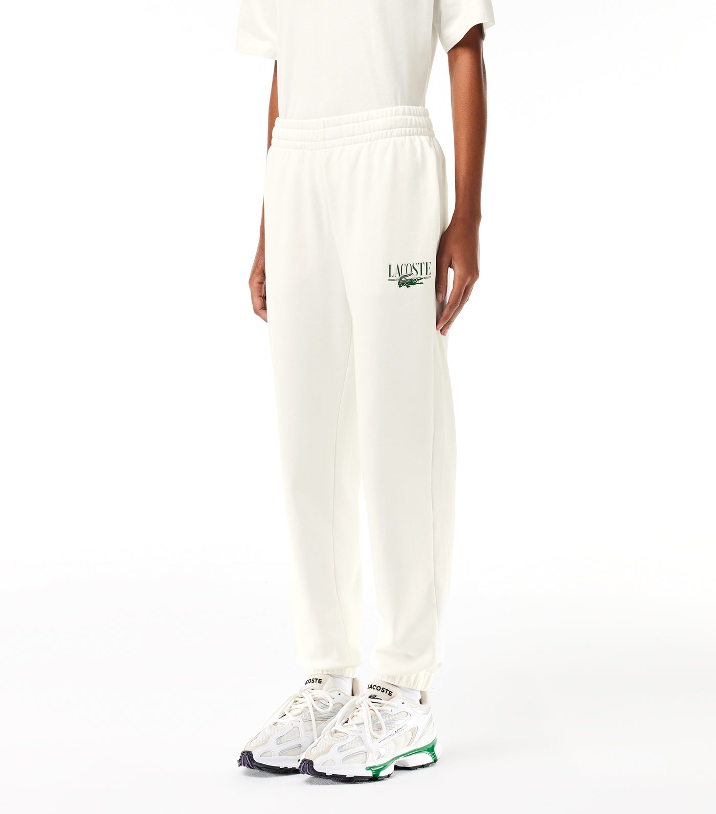 Lacoste Printed Jogger Track Pants Flour