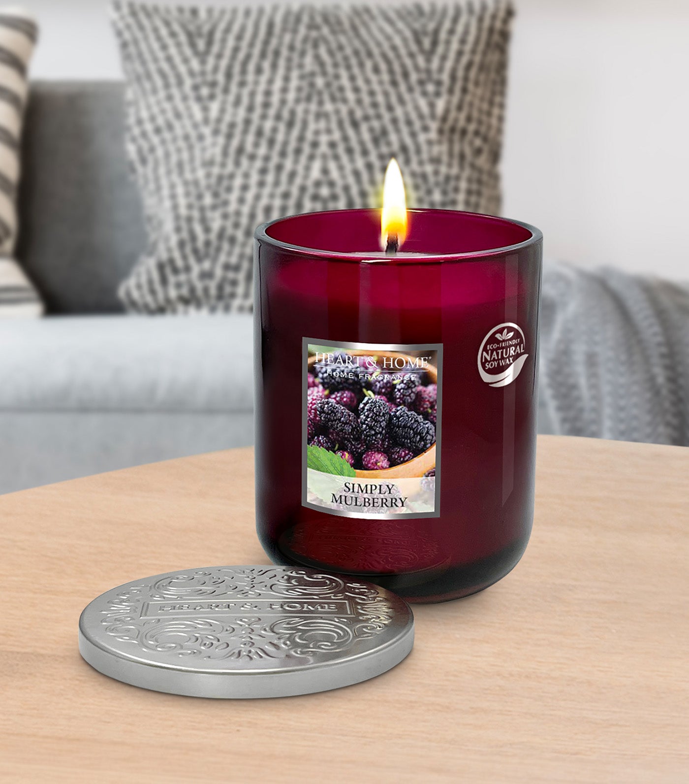 Simply Mulberry Eco Soy Candle