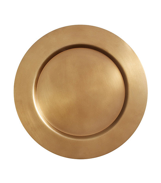 Bleecker Metal Charger Plate
