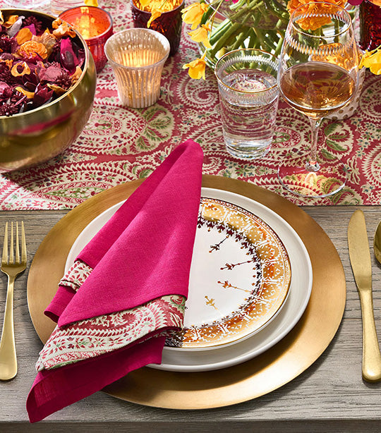 Bleecker Metal Charger Plate