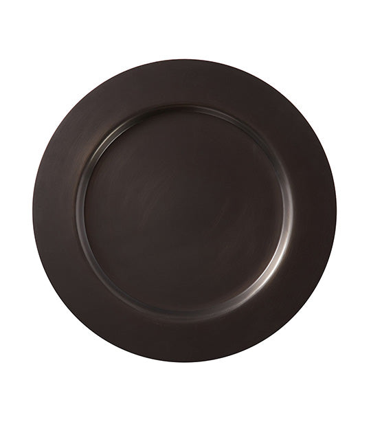 Bleecker Metal Charger Plate