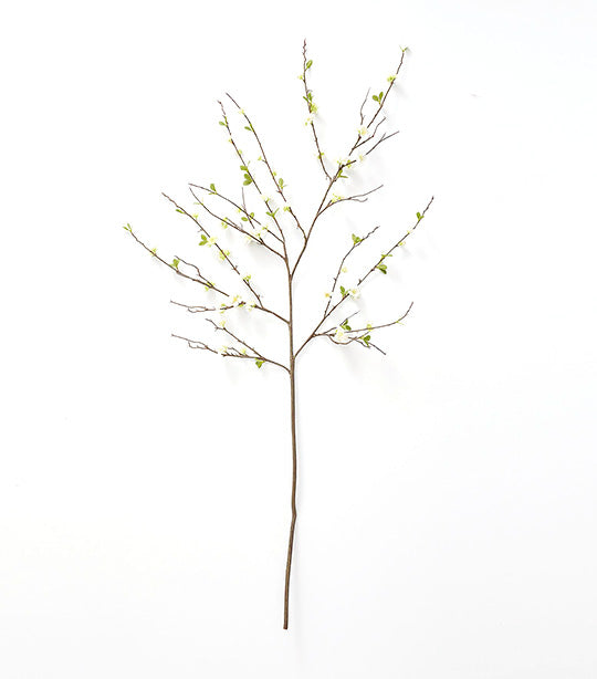Faux Oversized White Blossom Branch