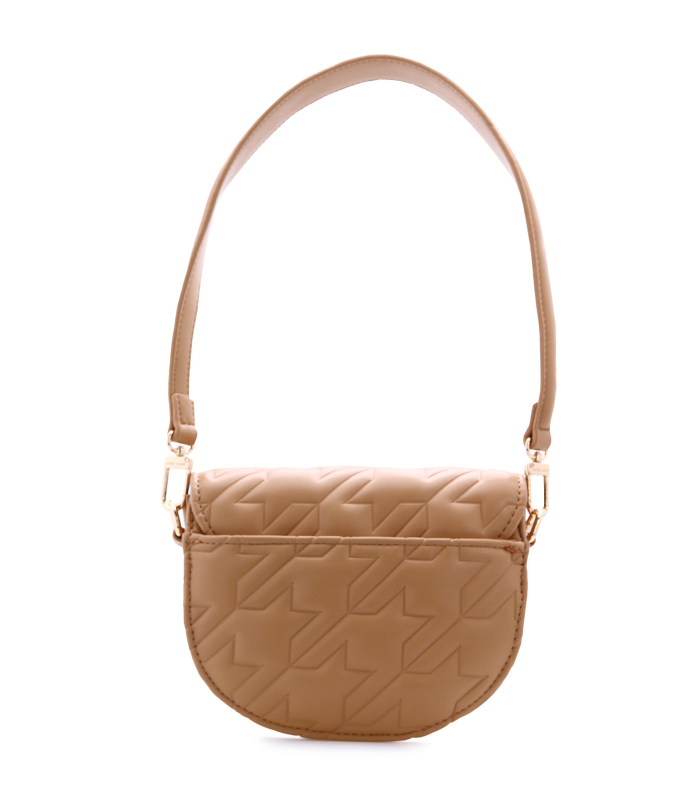 Mini Convertible Shoulder Bag Turn Lock Latte