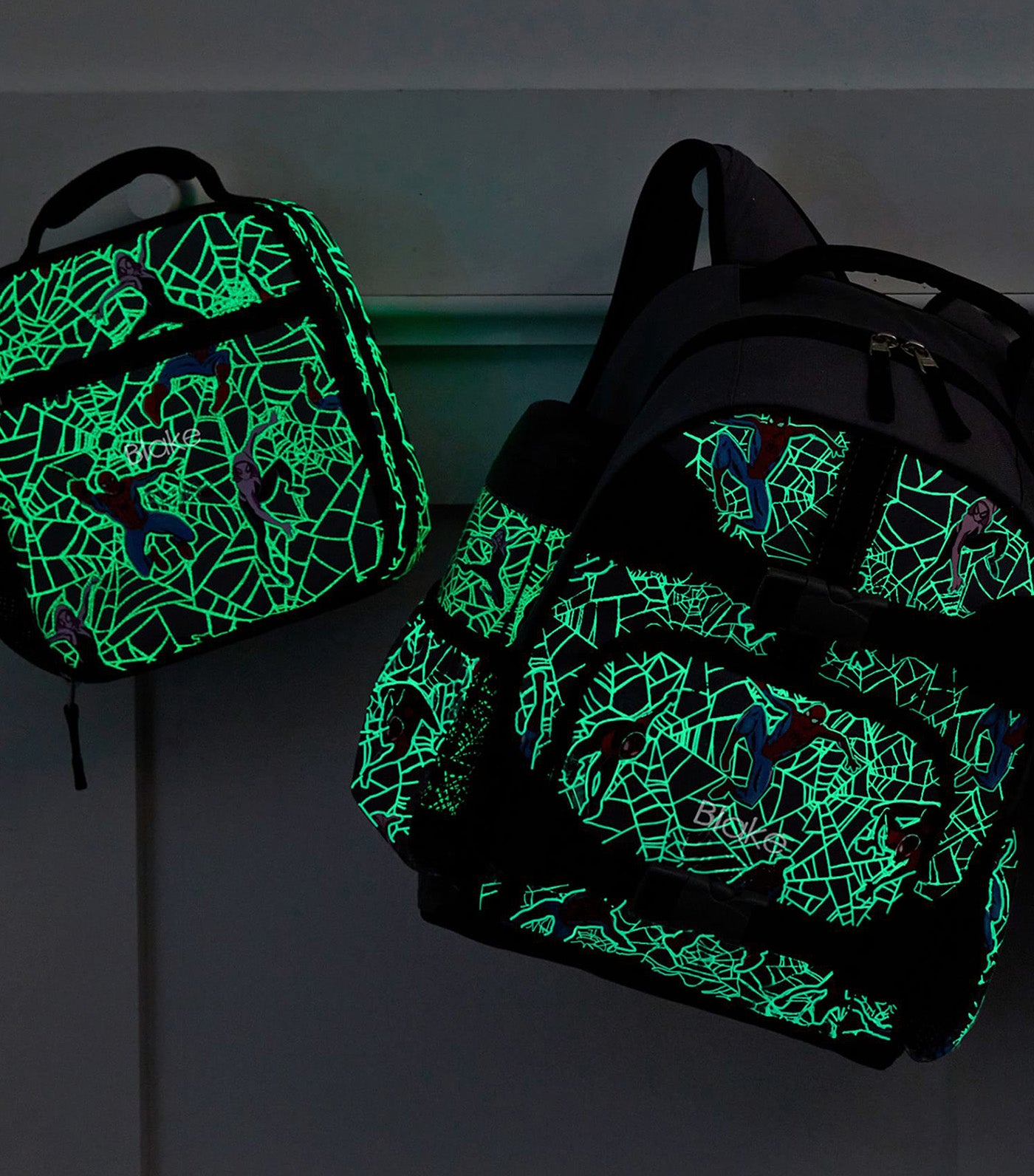 Mackenzie Marvel's Spider-Man Heroes Glow-in-the-Dark Backpacks