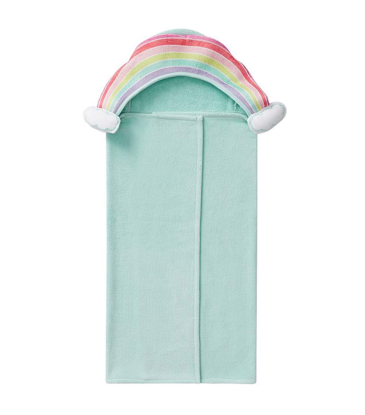 Rainbow Nursery Hooded Bath Wrap