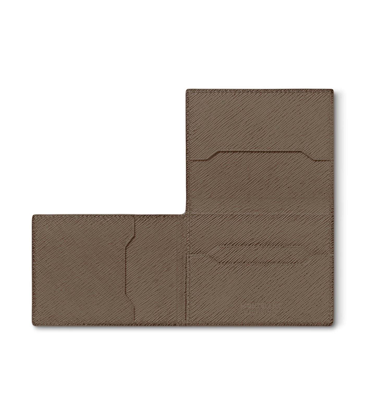 Sartorial Trio Card Holder 4cc Brown