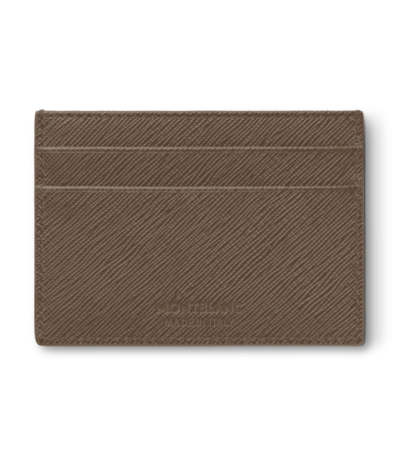 Sartorial Card Holder 5cc Brown
