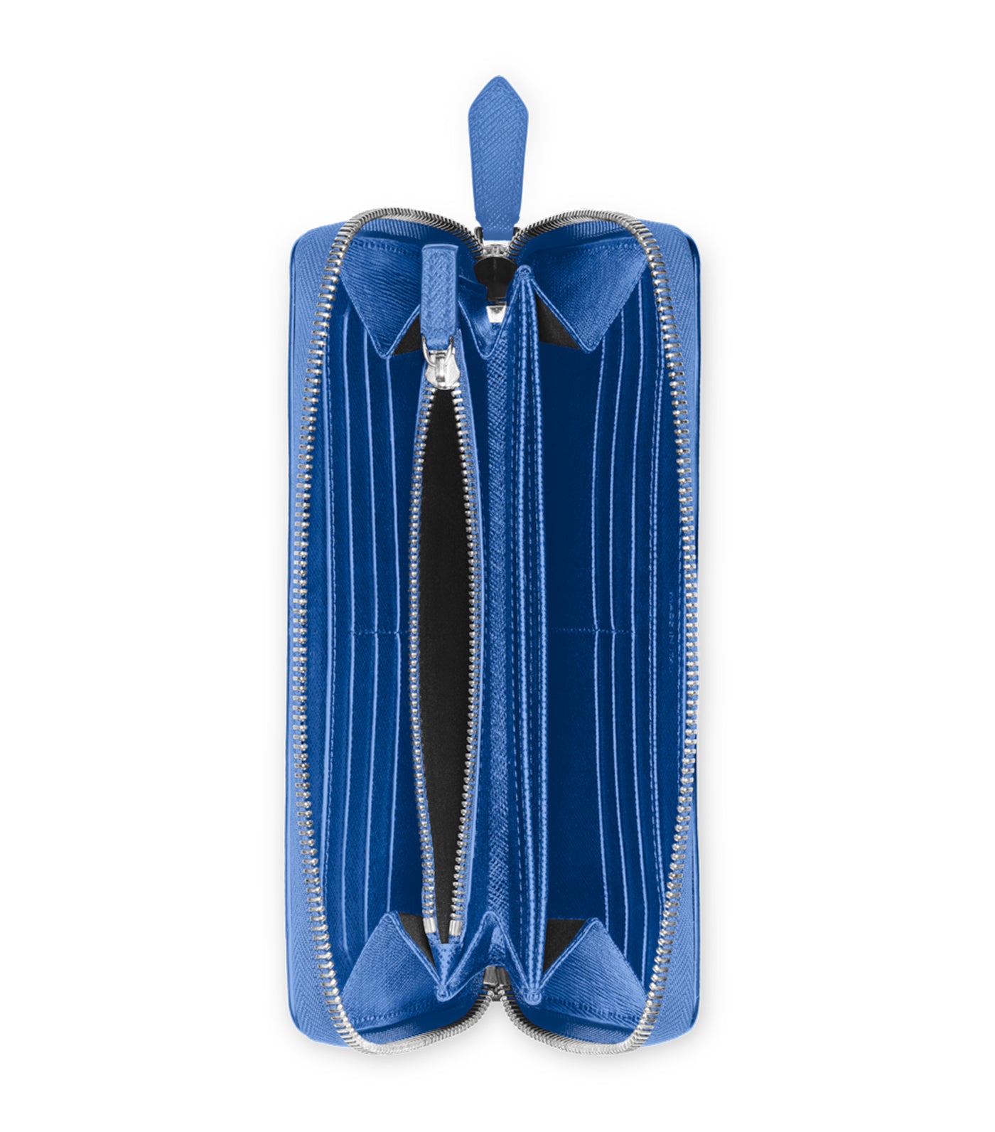 Sartorial Wallet 12cc Zip Around Blue