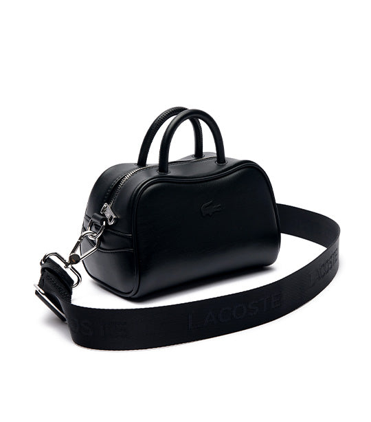 Mini Lora Leather Purse Noir
