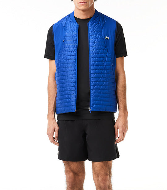 Men’s Lacoste Sport Slim Fit Stretch Jersey T-shirt Black