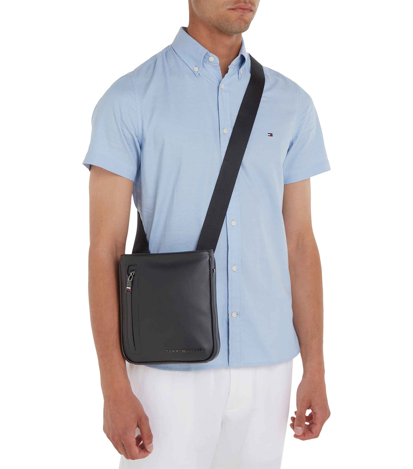 Men's Modern Pu Mini Crossover Bag