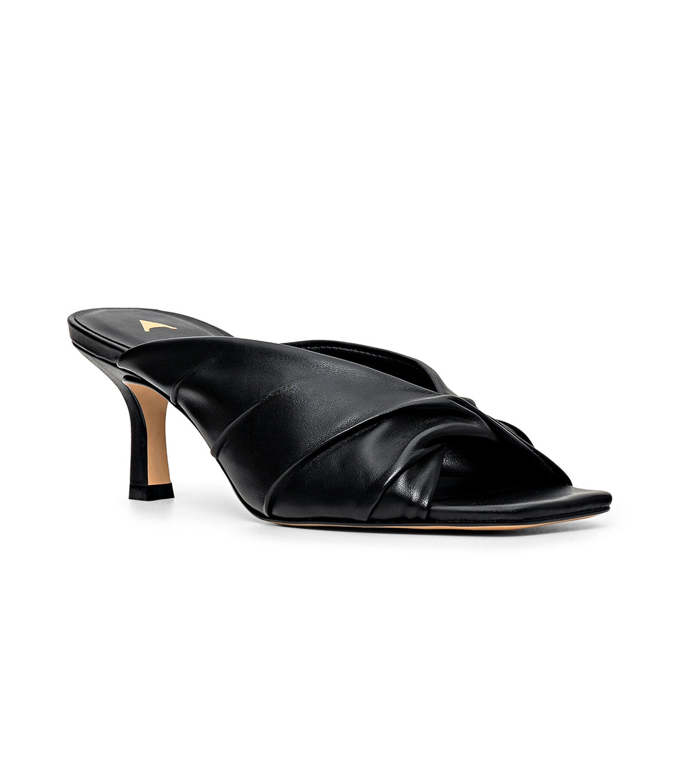 Carrano Open Mules Black