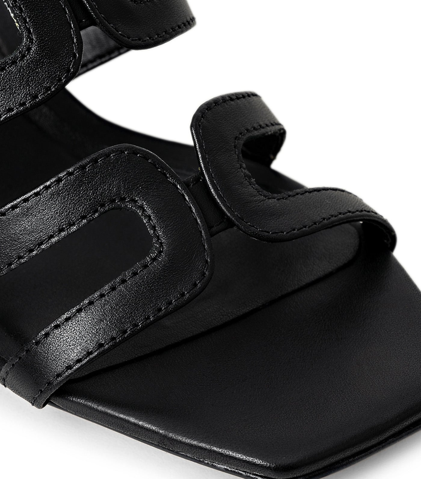 Carrano Heeled Sandals Black