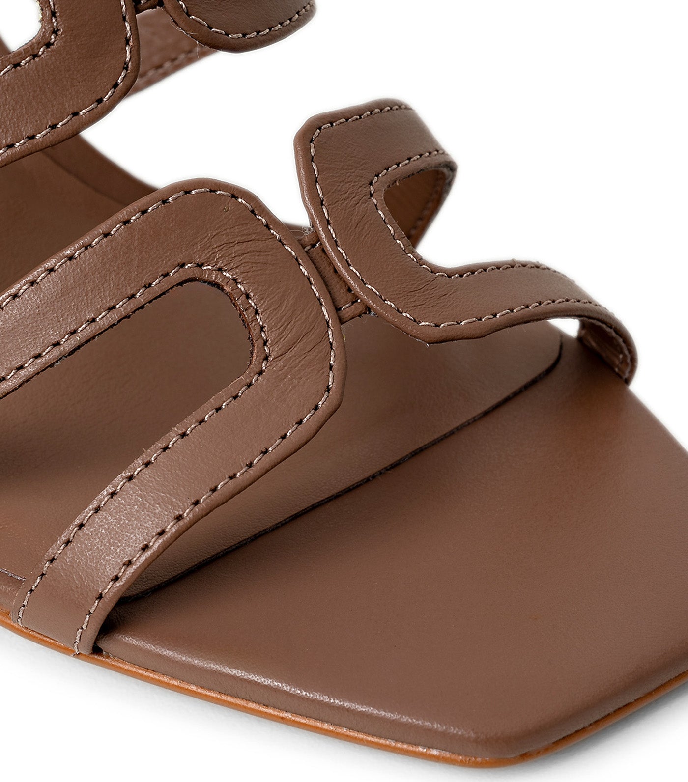 Carrano Heeled Sandals Brown