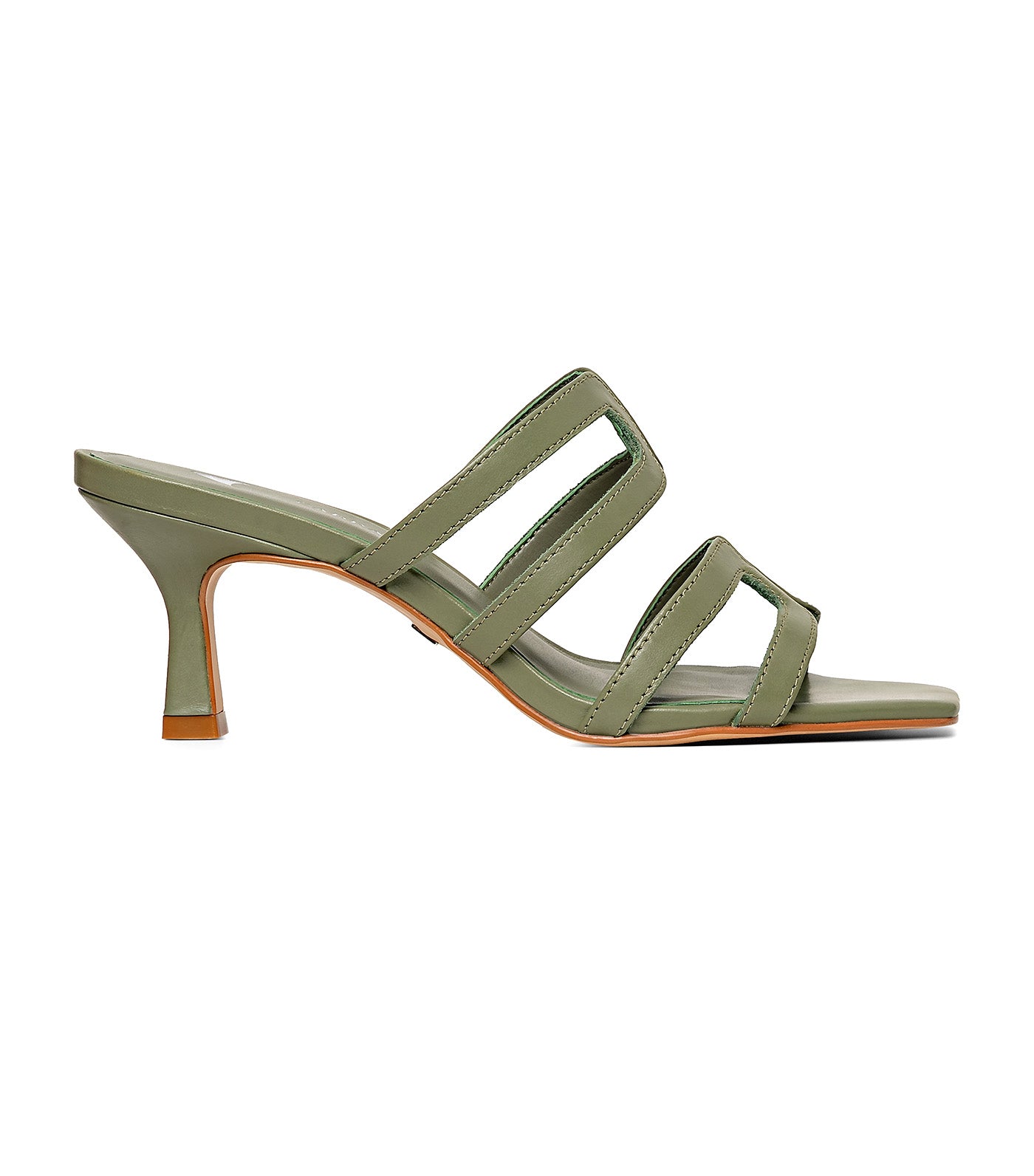 Carrano Heeled Sandals Green