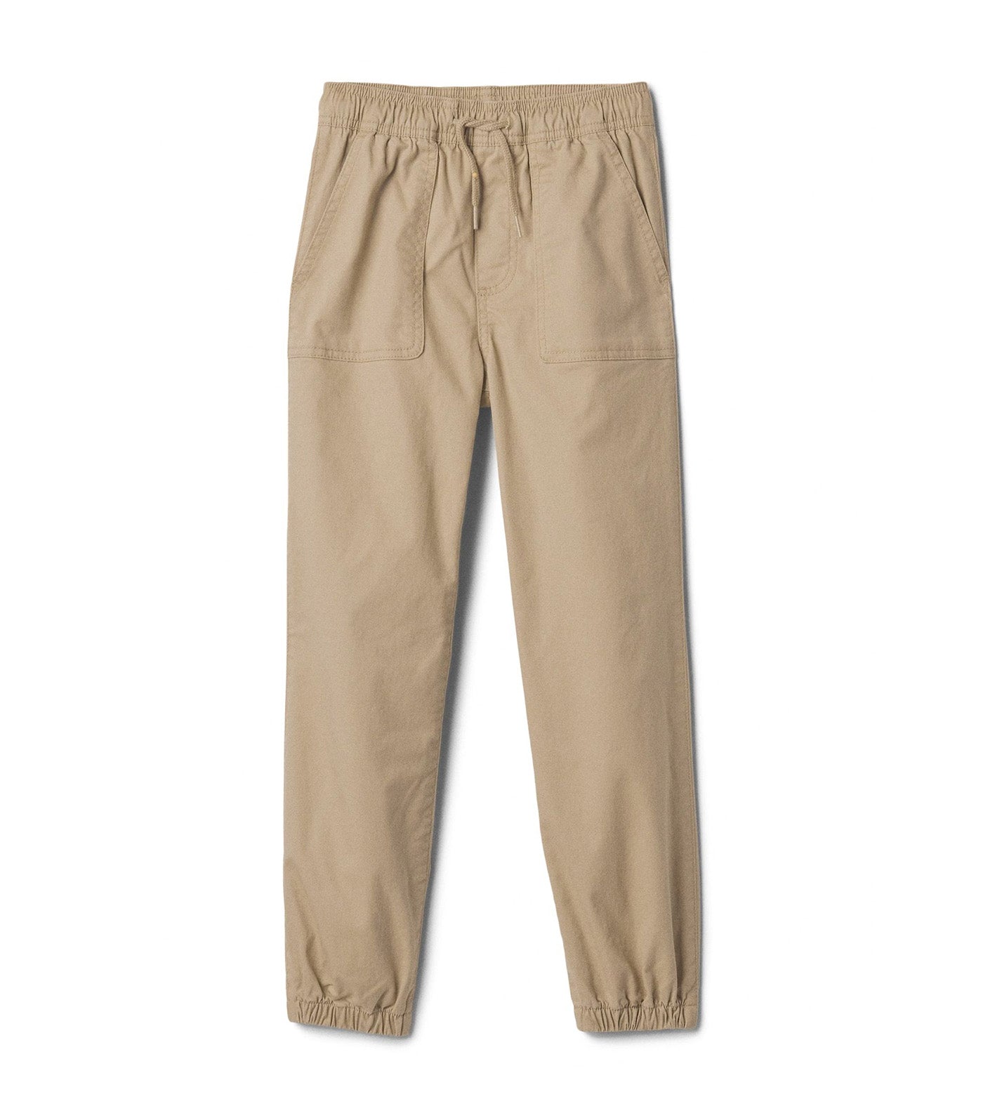 Kids Twill Utility Joggers with Washwell Iconic Khaki