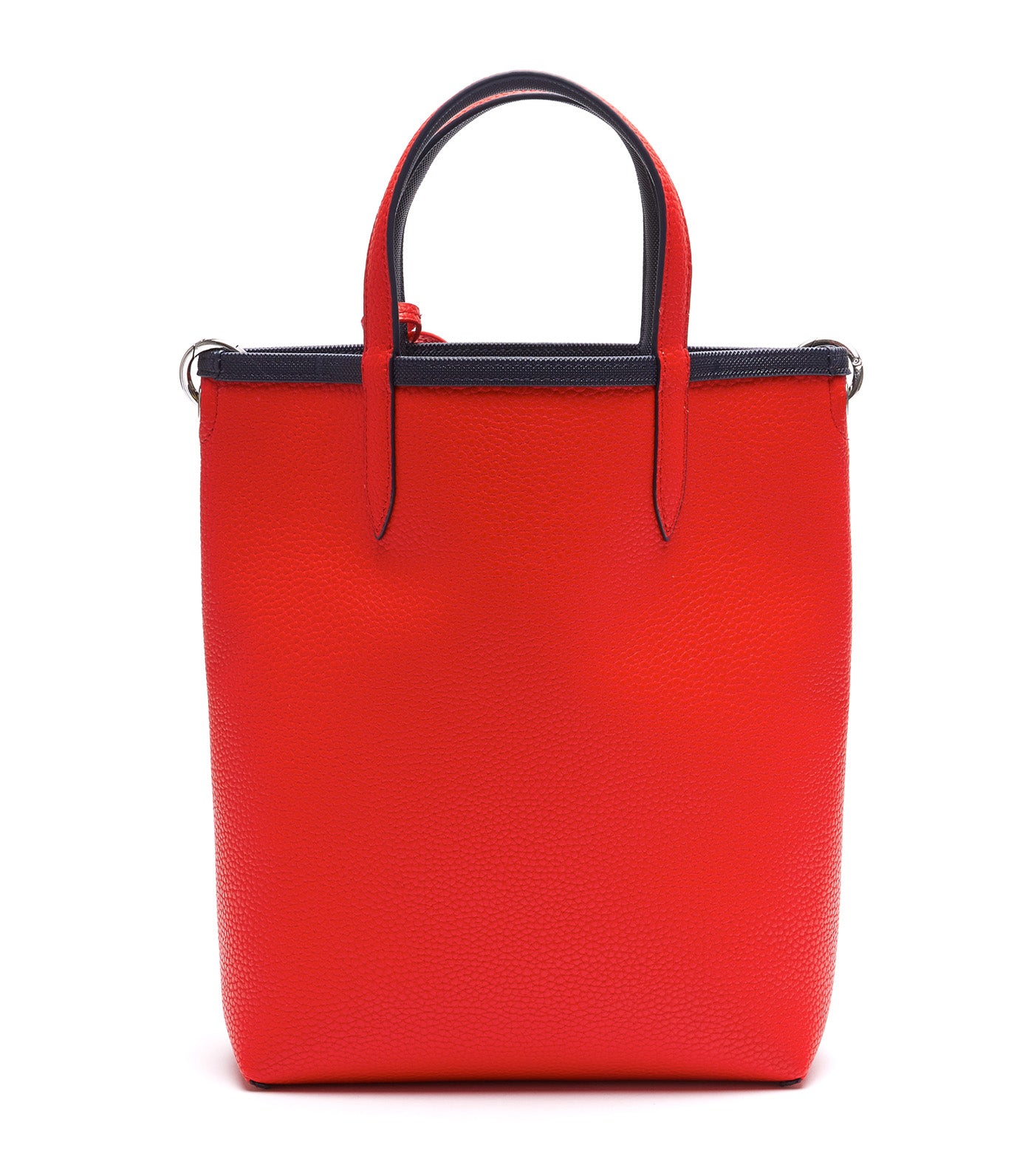 Women's Anna Reversible Coated Canvas Tote Bag Marine 166 Rouge 240