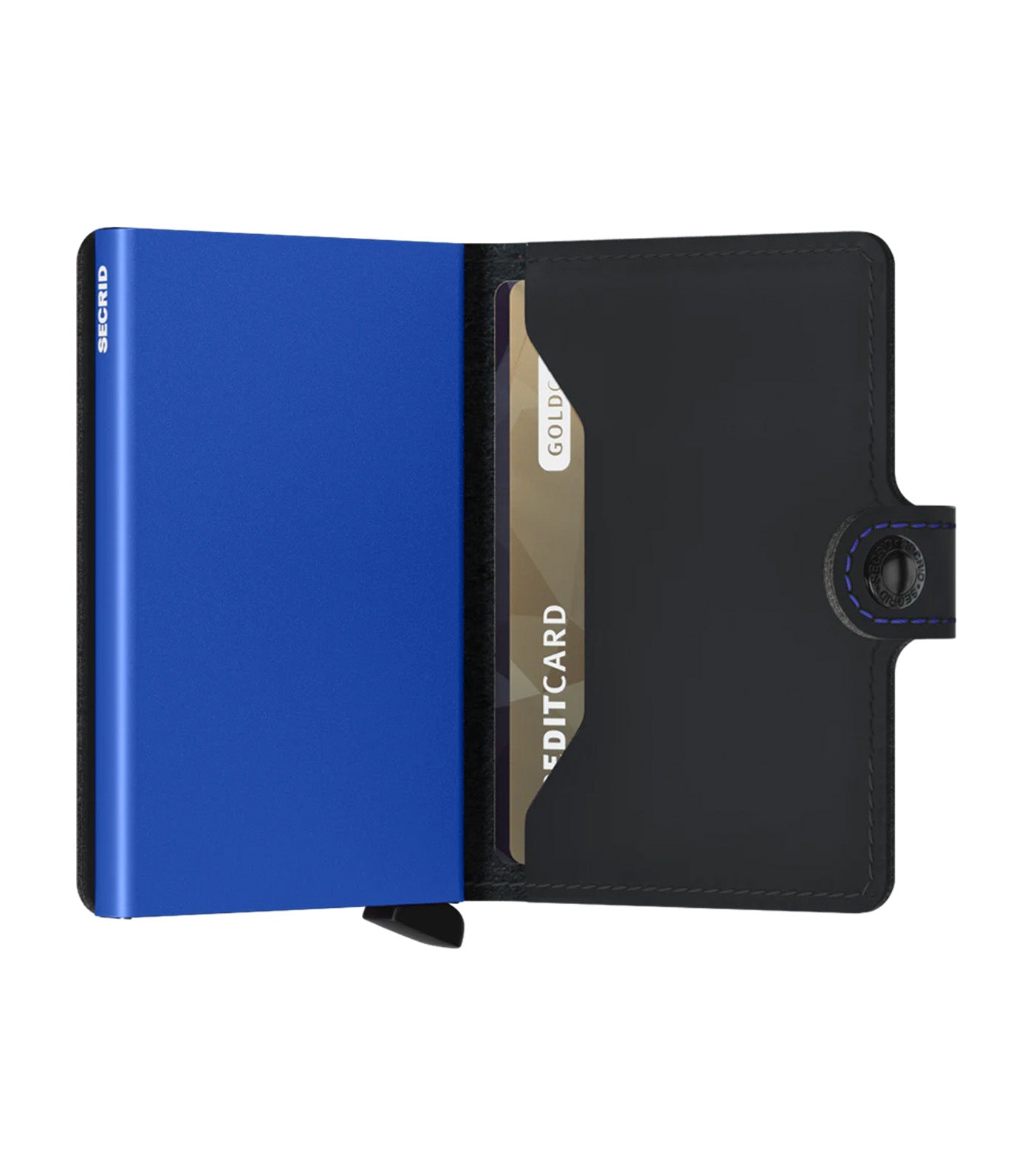 Mini Wallet Matte Blue