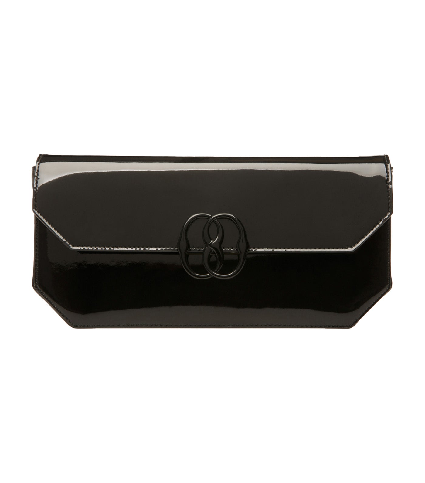Emblem Folio Shoulder Bag Black