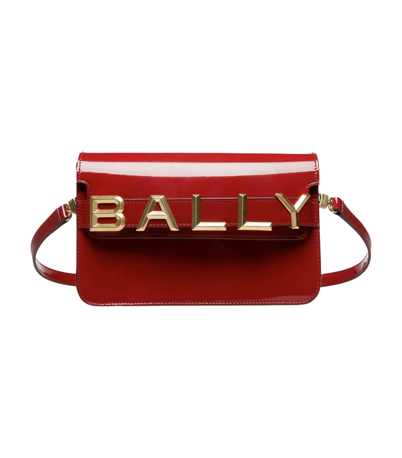 Logomania Crossbody Bag Ruby Red